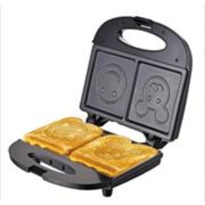 Picture of Sokany Dual Smiley Emoji Waffle Maker