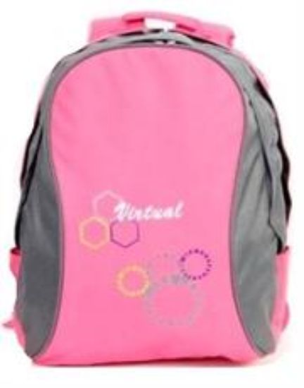 Picture of Macaroni Pink and Grey Ateneo Student Backpack