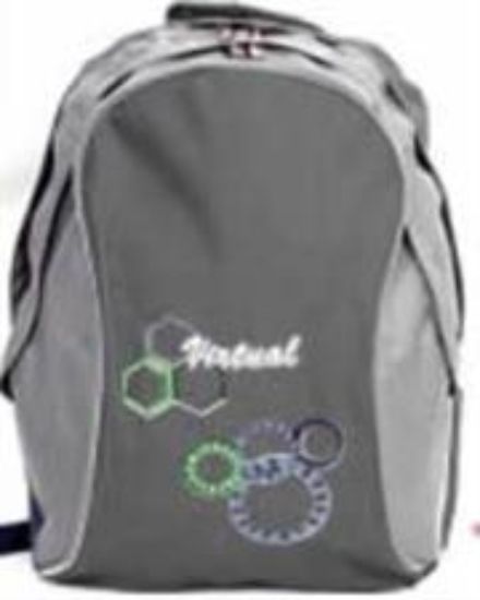 Picture of Macaroni Black and Grey Ateneo Student Backpack