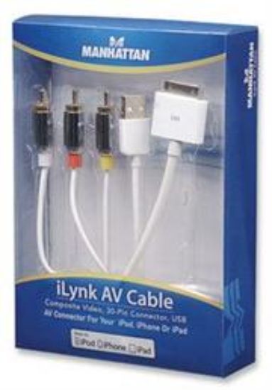 Picture of Manhattan ilynk AV Cable Composite Video Cable 3 X RCA