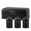 Picture of Totally 4 Piece Breadbin And Canister Tin Set Combo Black