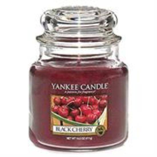 Picture of Yankee Candle Black Cherry Medium Jar