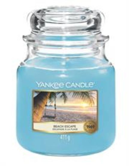 Picture of Yankee Candle Beach Escape Medium Jar Retail Box No