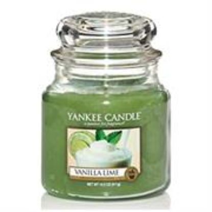 Picture of Yankee Candle Vanilla Lime Medium Jar