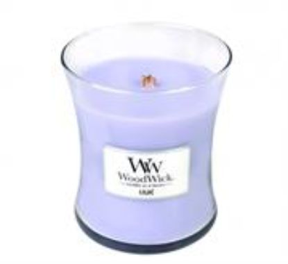Picture of Woodwick Lilac Candle Medium Jar Retail Box