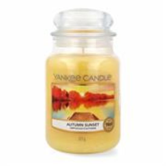 Picture of Yankee Candle Autumn Sunset Large Jar Retail Box No