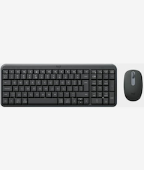 Picture of Logitech Black MK250 Wireless Mouse and keyboard Combo