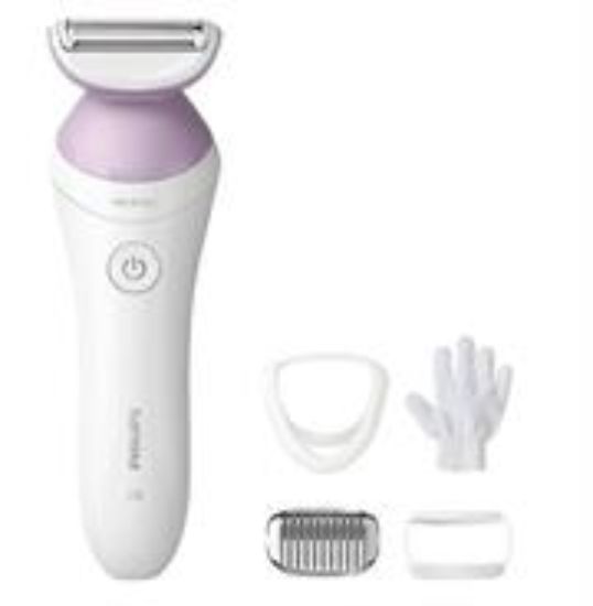 Picture of Philips Cordless Pink Lady Wet & Dry Shaver 6000