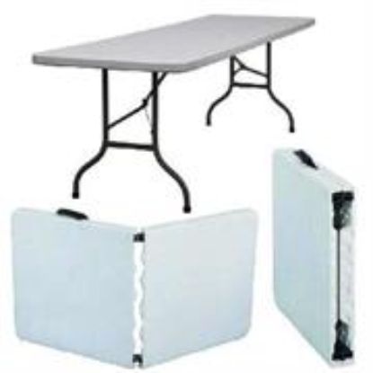 Picture of UniQue Foldable Rectangle 1.8 Metre White Table