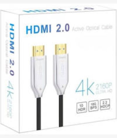 Picture of UniQue 4K Ultra HD 60M HDTV 2.0 Active Optical Cable