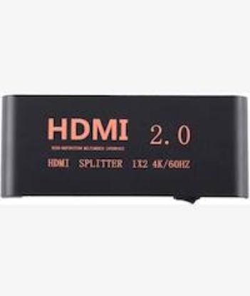 Picture of UniQue 4K Metal 2 Port HDMI Splitter