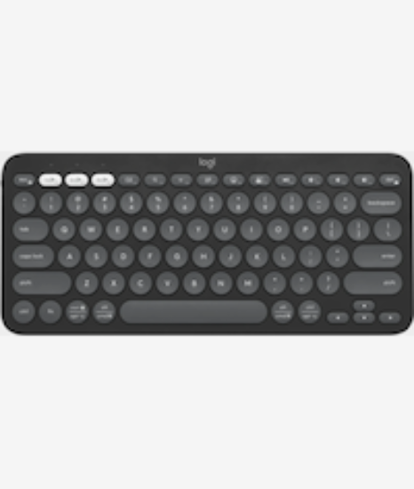 Picture of Logitech Pebble Keys 2 K380s Graphite Bluetooth Keyboard