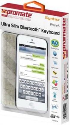 Picture of Promate Syntax iPhone 5 Ultra Slim Bluetoot Keyboard with