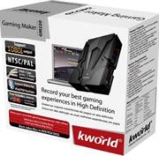 Picture of Kworld Gaming Maker Record games console footage onto PC