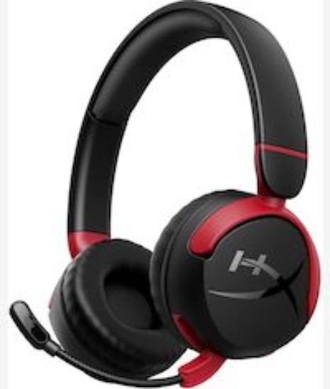 Picture of HP HyperX Cloud Mini Wireless Black And Red Headset with Microphone