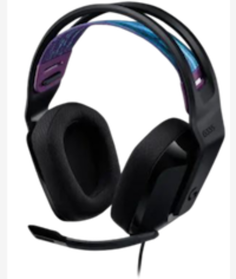 Picture of Logitech 3.5mm G335 Wired Gaming Headset - Black