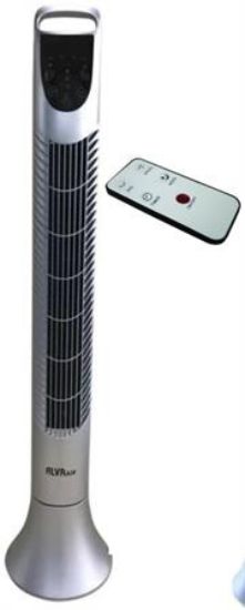 Picture of Alva Air 92cm Silver Plastic Tower Fan