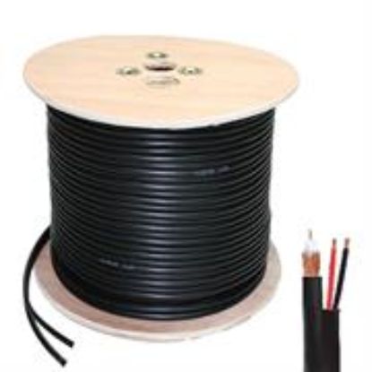 Picture of Securnix Siamese Coax cable RG59 + Power Cable 300m Wooden
