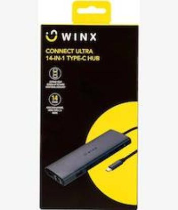 Picture of Winx CONNECT Ultra 14-in-1 Type-C Hub Silver