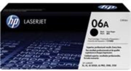 Picture of HP 06A C3906A Black LaserJet Black Toner Cartridge