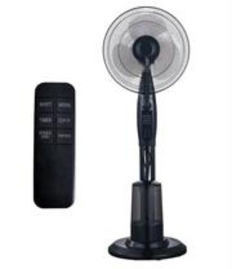 Picture of Alva Air 40cm Pedestal Mist Fan Black with remote