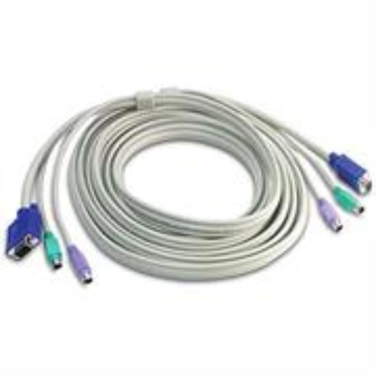 Picture of TrendNet15ft USB/VGA KVM cable-Connect computers