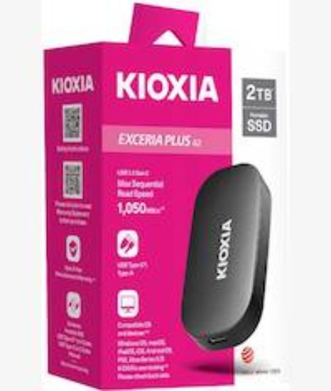 Picture of Kioxia Exceria Plus G2 2TB Portable SSD