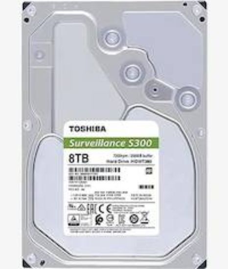 Picture of Toshiba S300 SATA 8TB Surveillance Internal Hard Drive