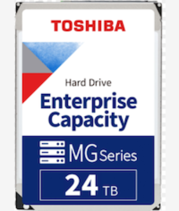Picture of Toshiba 3.5 Inch Enterprise 24TB SATA Hard Drive Disk