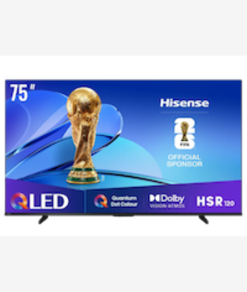 Picture of Hisense 75 Inch QLED 144Hz Smart LED TV