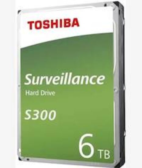 Picture of Toshiba S300 3.5-inch 6TB SATA III Surveillance Internal Hard Drive
