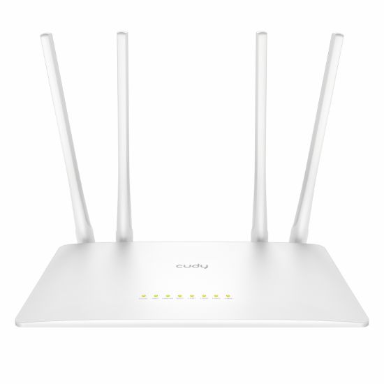 Picture of Cudy WR300S 300Mbps 5-Port Wi-Fi 4 Router – White