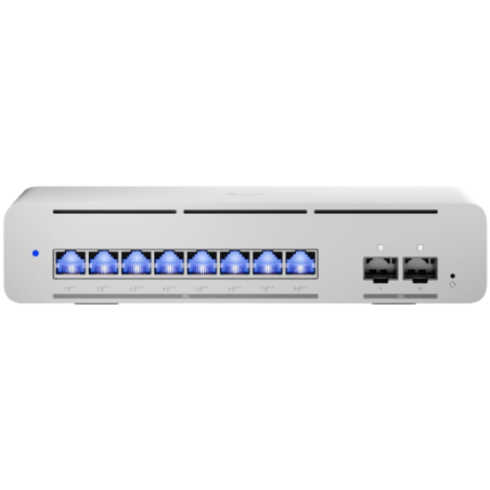 Picture of UBIQUITI Ubiquiti Layer 3 Etherlighting USW-Pro-XG-8-PoE-EU (8) 10 GbE and (2) 10G SFP+ ports