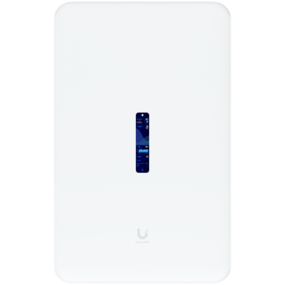Picture of UBIQUITI Ubiquiti UDW Dream Wall all-in-one internet gateway, WiFi access point, UniFi Console with an abundance of PoE ports, Integrated Enterprise WiFi6 (4x4 MIMO), 3.5+ Gbps routing, 1) 10G SFP+, (17) GbE RJ45 LAN ports including (4) PoE++, (4) PoE+