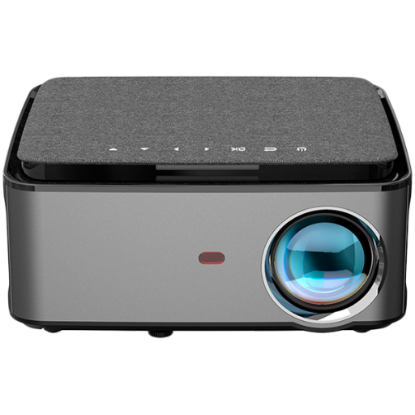 Picture of VGKE VGKE T28 Projector - 5" LCD Screen - 1920*1080P Resolution - 4500 Lumens - 4000:1 Contrast Ratio - Android Wifi 9 - 1 to 20 Zoom Option - Projection Dimensions 40 to 150 inches - 2 x HDMI ports - 2 x USB 2.0 ports - VGA out