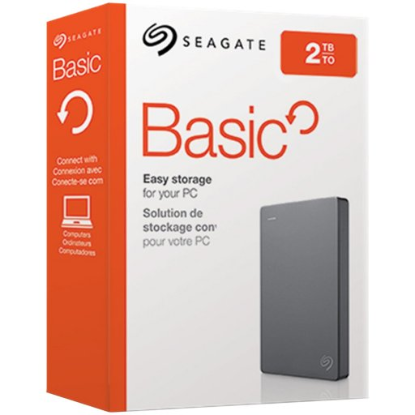 Picture of SEAGATE SEAGATE HDD External Basic (2.5'/2TB/USB 3.0)