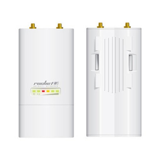 Picture of UBIQUITI Ubiquiti Rocket 5AC Lite, Atheros MIPS 74Kc 720 MHz, 128 MB DDR2 SDRAM, 16 MB NOR FLASH, 1x 10/100/1000 Mbps, 2x RP-SMA (Waterproof ), Passive PoE, 24V, 0.5A Gigabit PoE Adapter included