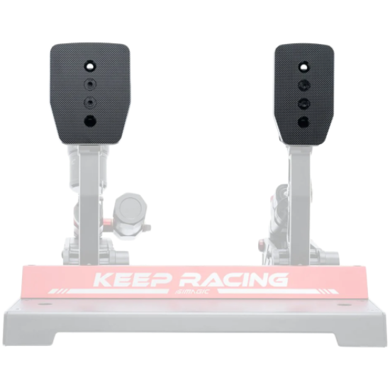 Picture of SIMAGIC SIMAGIC Flat Dual Pedal Plates Set for P1000/P1000i Systems, S445