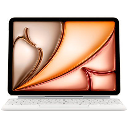 Picture of APPLE Out of Box Magic Keyboard for iPad Air 11-inch (M3) - International English - White,Model A3339