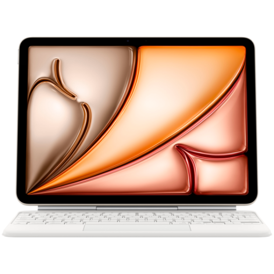 Picture of APPLE Out of Box Magic Keyboard for iPad Air 11-inch (M3) - International English - White,Model A3339