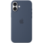 Picture of APPLE iPhone 16 Plus Silicone Case with MagSafe - Denim,Model A3314