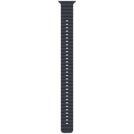 Picture of APPLE 49mm Navy Ocean Band Extension - Natural Titanium Finish