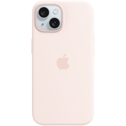 Picture of APPLE iPhone 15 Silicone Case with MagSafe - Light Pink,Model A3123