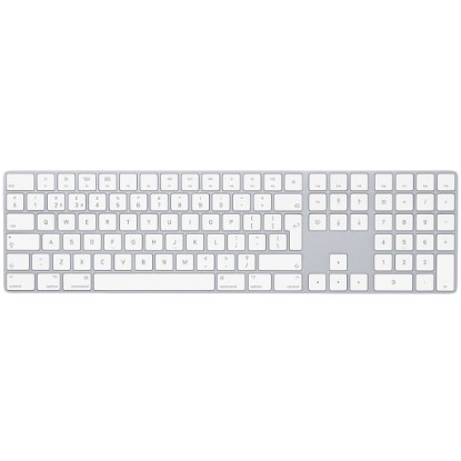 Picture of APPLE Magic Keyboard with Numeric Keypad - International English - Silver,Model A1843