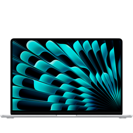 Picture of APPLE 15-inch MacBook Air: Apple M4 chip with 10-core CPU and 10-core GPU, 24GB, 512GB SSD - Silver,Model A3241