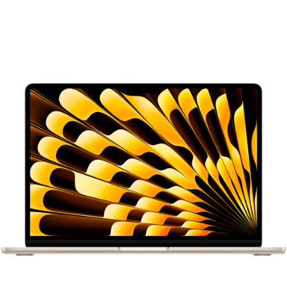 Picture of APPLE 13-inch MacBook Air: Apple M4 chip with 10-core CPU and 10-core GPU, 16GB, 512GB SSD - Starlight,Model A3240