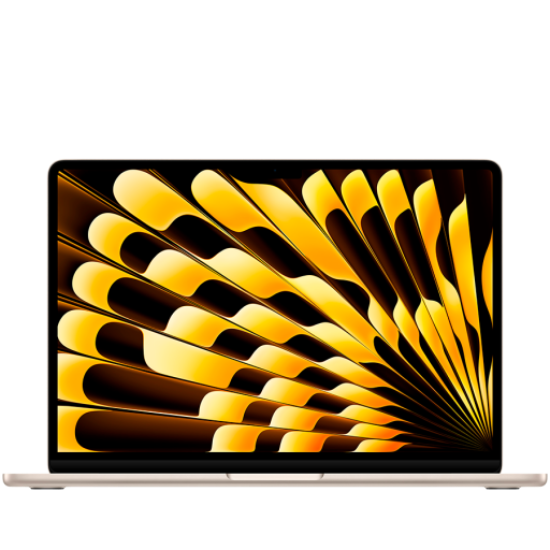 Picture of APPLE 13-inch MacBook Air: Apple M4 chip with 10-core CPU and 10-core GPU, 16GB, 512GB SSD - Starlight,Model A3240