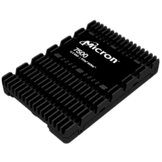 Picture of MICRON Micron 7500 PRO 3840GB U.3 (15mm) TCG-Opal Enterprise SSD Single Pack (Tray)