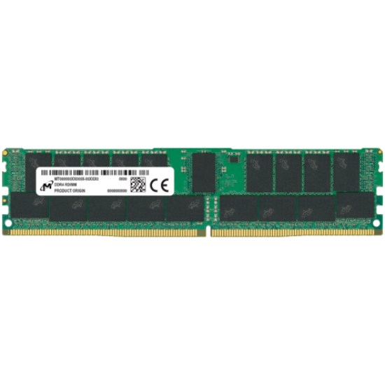 Picture of MICRON Micron DDR4 RDIMM 64GB 2Rx4 3200 CL22 (16Gbit) (Single Pack)