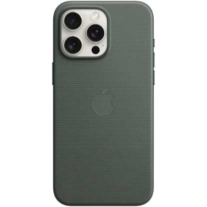Picture of APPLE iPhone 15 Pro Max FineWoven Case with MagSafe - Evergreen,Model A3135